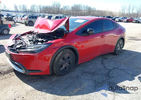 2023 Toyota Prius Prime Se z USA, uszkodzony, nr VIN JTDACACU6P3004353